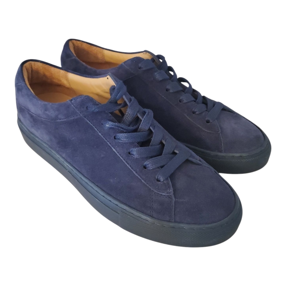 SOLD KOIO Capri Blue Suede Low-Top Sneakers (Women's Size US8/EU38) EUC